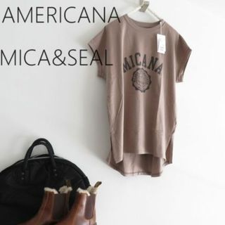 アメリカーナ(AMERICANA)の新品 Americana MICA&DEAl アメリカーナ　トレーナー　Ｔシャツ(Tシャツ(半袖/袖なし))