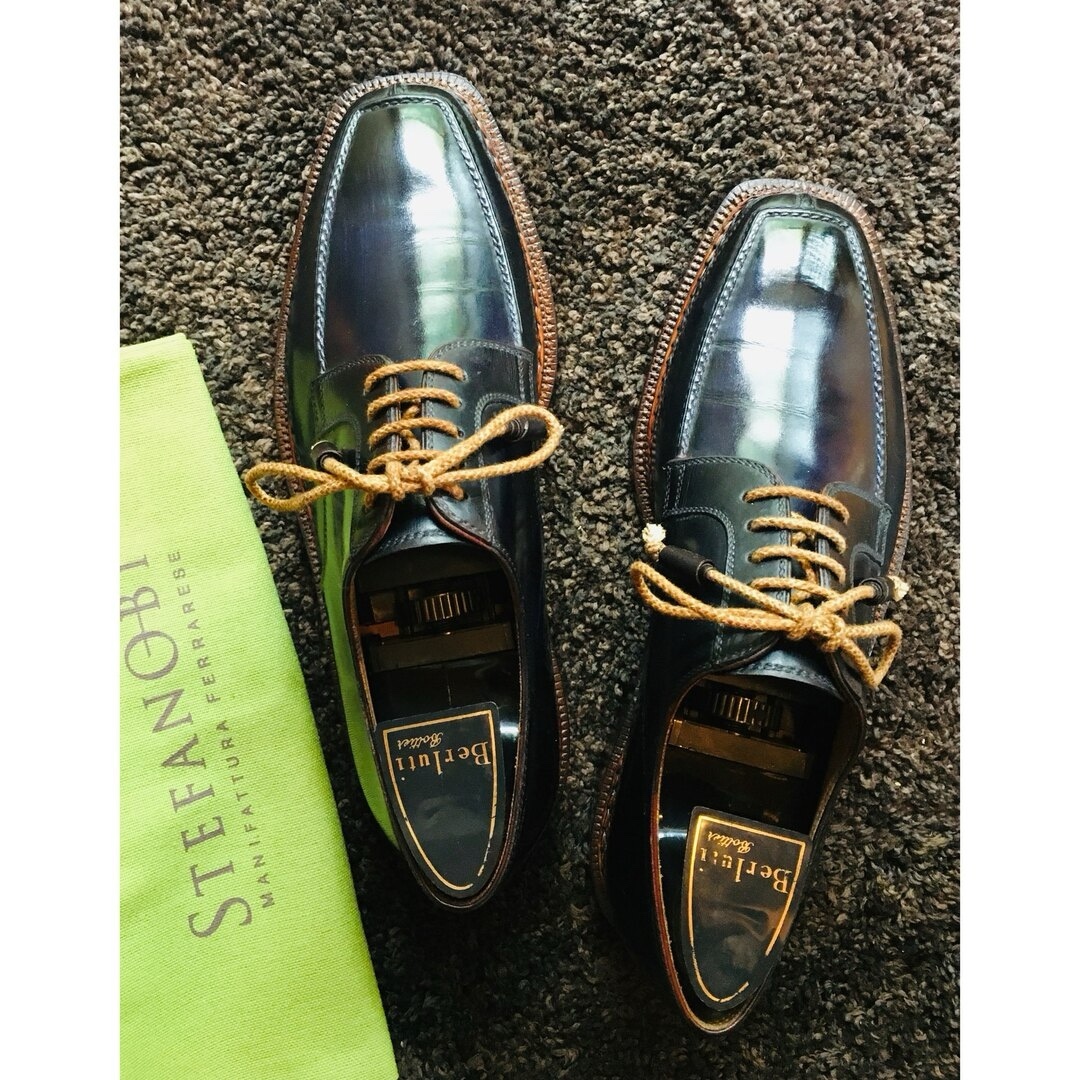 新品未使用 ステファノビ サイズ8ハーフ berluti|靴 新品未使用 ステファノビ サイズ8ハーフ berluti|靴