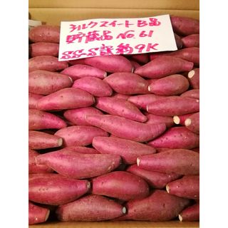 超お得!!　訳☆限定品☆しっとり甘い貯蔵品🍠シルクB品目一杯詰めて約９Kです。(野菜)