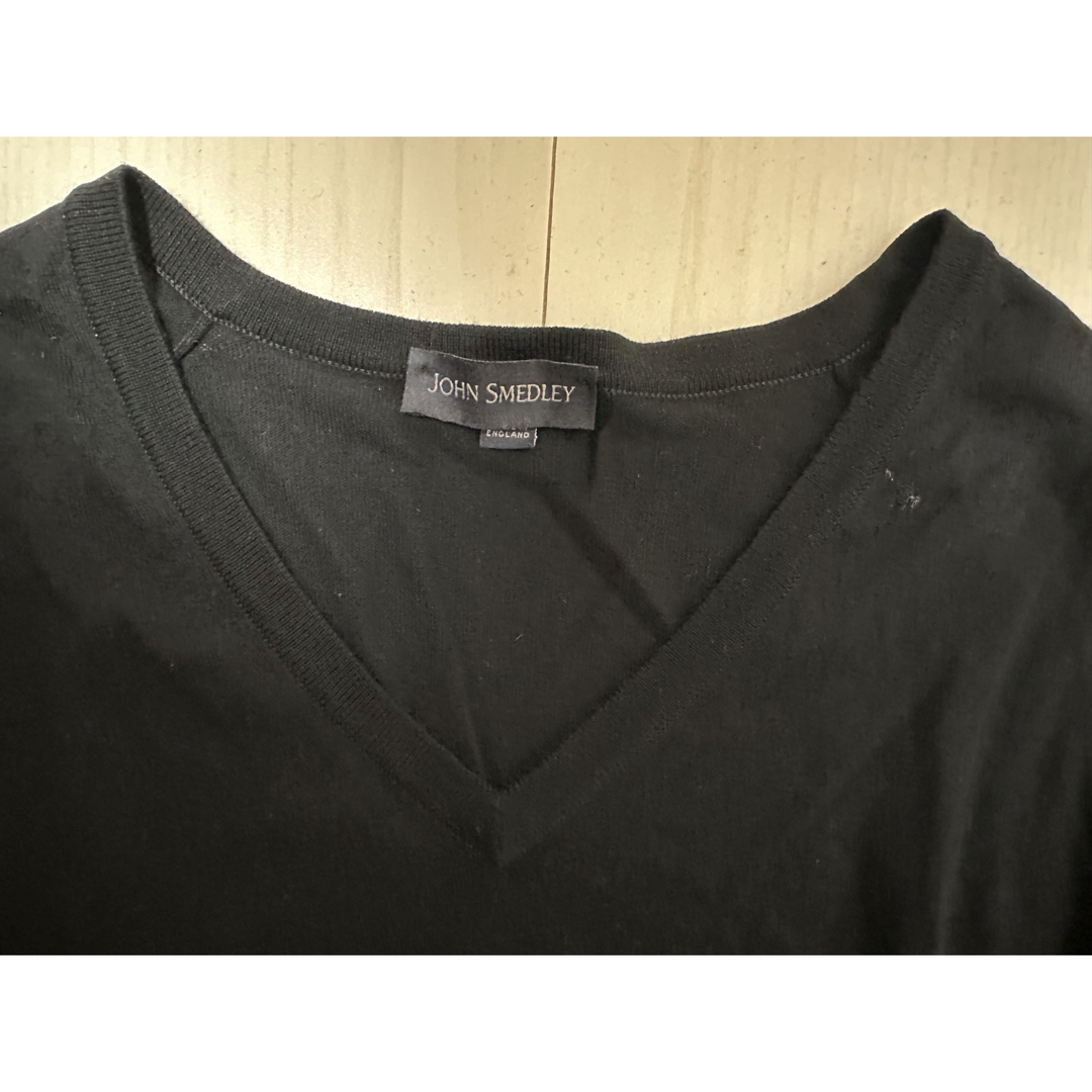 JOHN SMEDLEY(ジョンスメドレー)のジョンスメドレー シーアイランドコットン ニット John Smedley メンズのトップス(Tシャツ/カットソー(七分/長袖))の商品写真