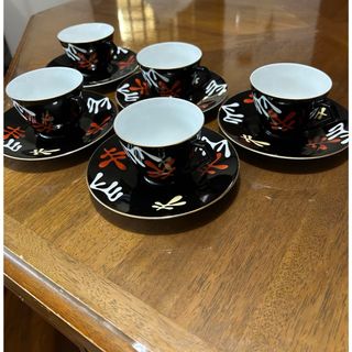 ノリタケ(Noritake)のノリタケ　カップ＆ソーサー　5脚セット(食器)