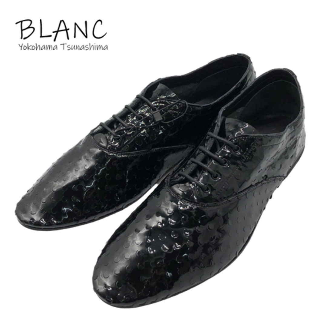Saint Laurent(サンローラン)のサンローラン メンズ シューズ 27.0cm #42 パテント ブラック 黒 472491 靴 SAINTLAURENT 横浜BLANC【中古】 メンズの靴/シューズ(ドレス/ビジネス)の商品写真