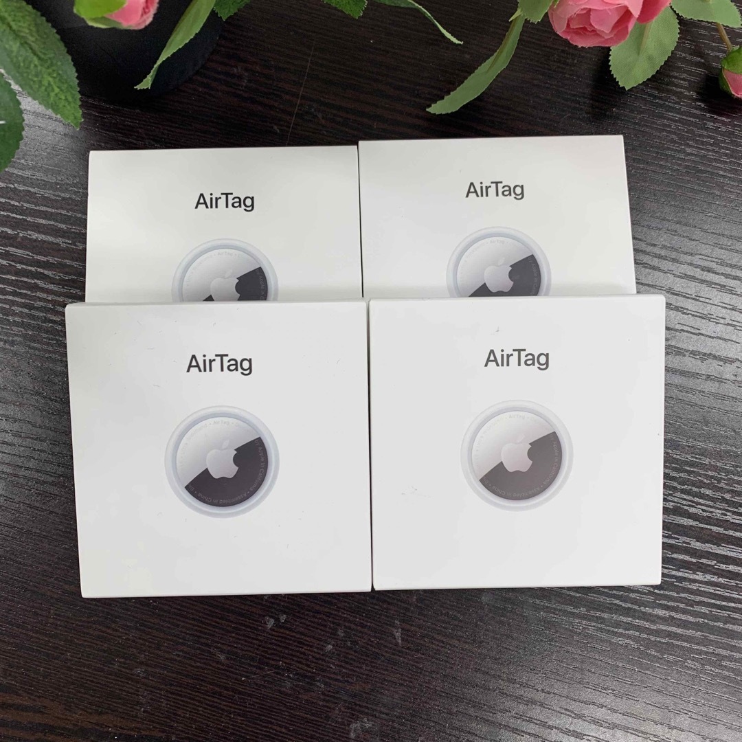 Apple(アップル)のAir Tag 4 Pack 自動車/バイクの自動車(車内アクセサリ)の商品写真