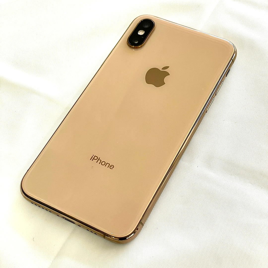 『USED』 Apple iPhoneXs 256GB GOLD SIMフリー バッテリー社外品 iPhoneスマホ/家電/カメラ