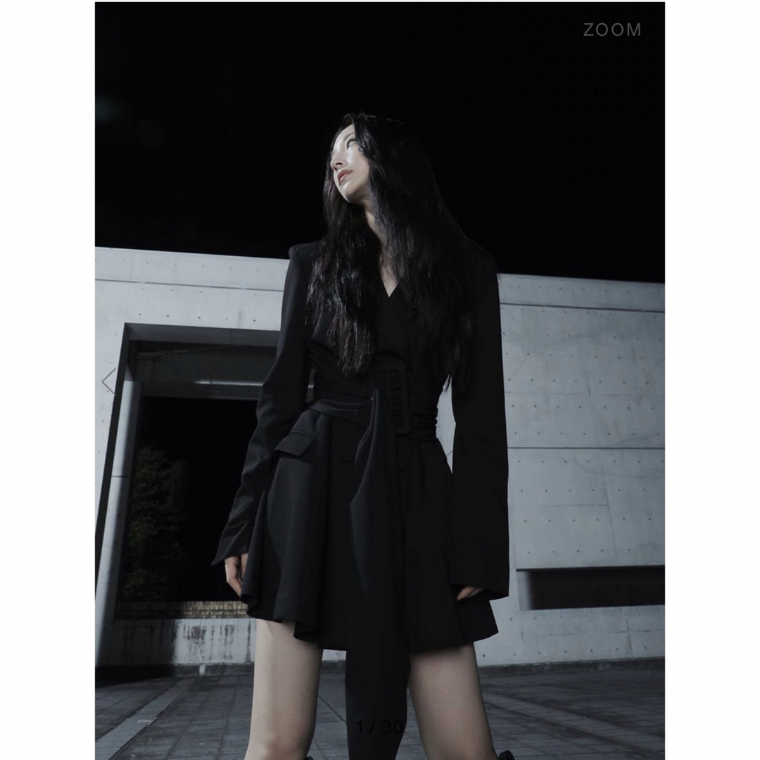 melt. - melt the lady thick belt jacket onepieceの通販 by ゆ melt. - melt the lady thick belt jacket onepieceの通販 by ゆ
