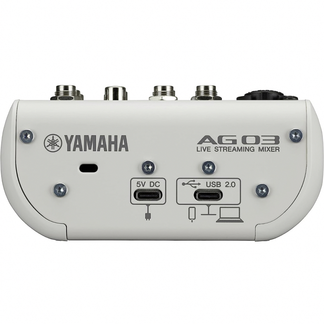 YAMAHA AG03MK2 ホワイト【箱・USB・説明書付き】AG03Mk2