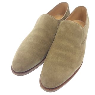 ジョンロブ(JOHN LOBB)のジョンロブ スリッポン ELM 7000ラスト スエード UK8E【LA】(スリッポン/モカシン)