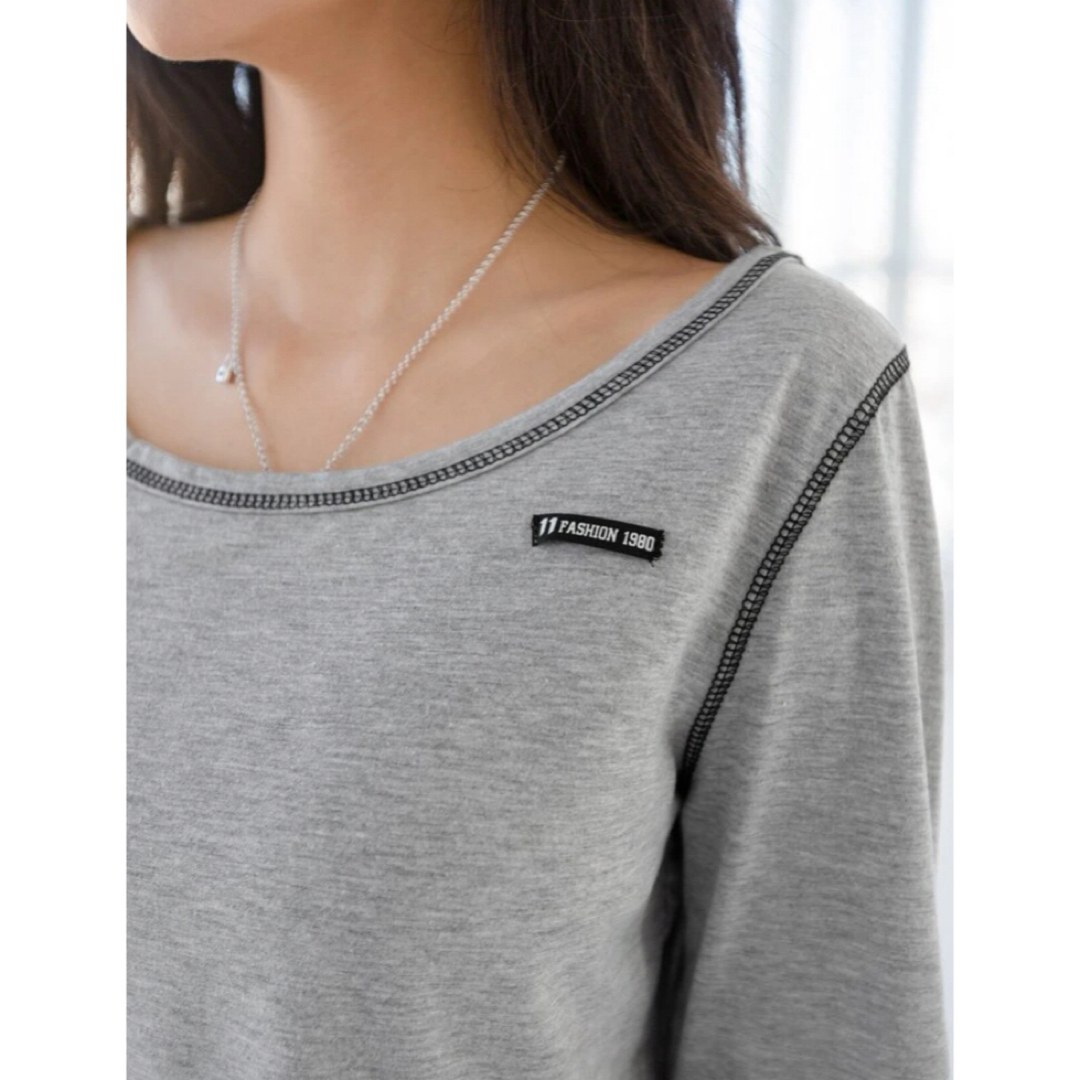 DAZY ステッチレターパッチtシャツ メンズのトップス(Tシャツ/カットソー(七分/長袖))の商品写真