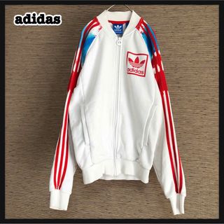 オリジナルス(Originals（adidas）)のアディダス】ジャージトラックジャケットSST　白タイダイカラートレフォイル２５K(ジャージ)