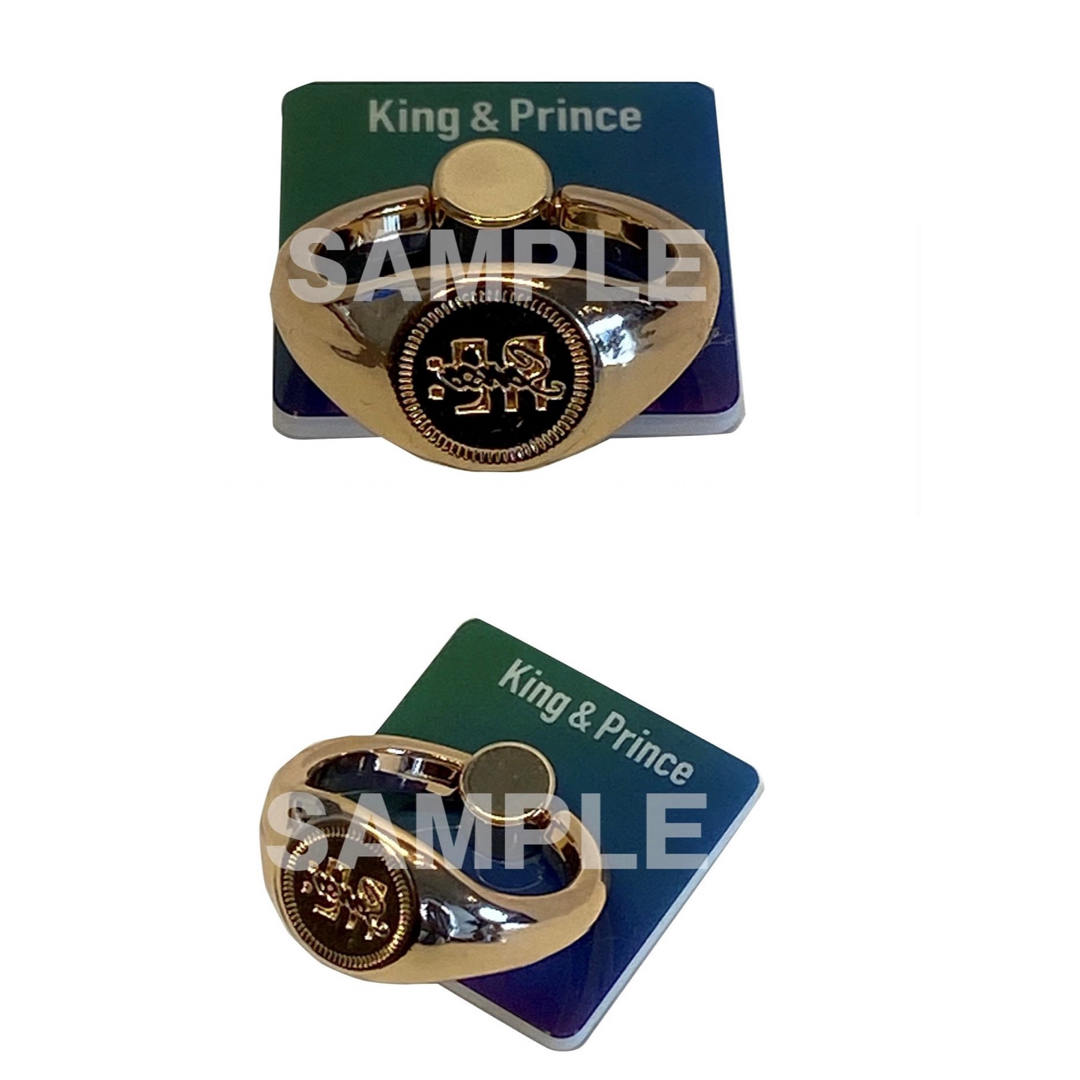 King & Prince(キングアンドプリンス)のRE:Sence シグネットリング キンプリ着用モデル ハンドメイドのアクセサリー(リング)の商品写真