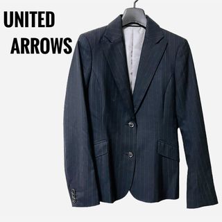 ユナイテッドアローズ(UNITED ARROWS)のユナイテッドアローズ　アウタ テーラードジャケット　サイズ40  濃紺(テーラードジャケット)