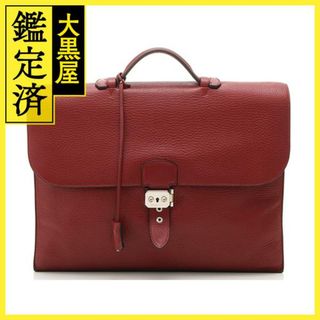 エルメス(Hermes)のエルメス　サックアデペッシュ38　ルージュアッシュ／ＳＶ金具　【472】KS(ビジネスバッグ)