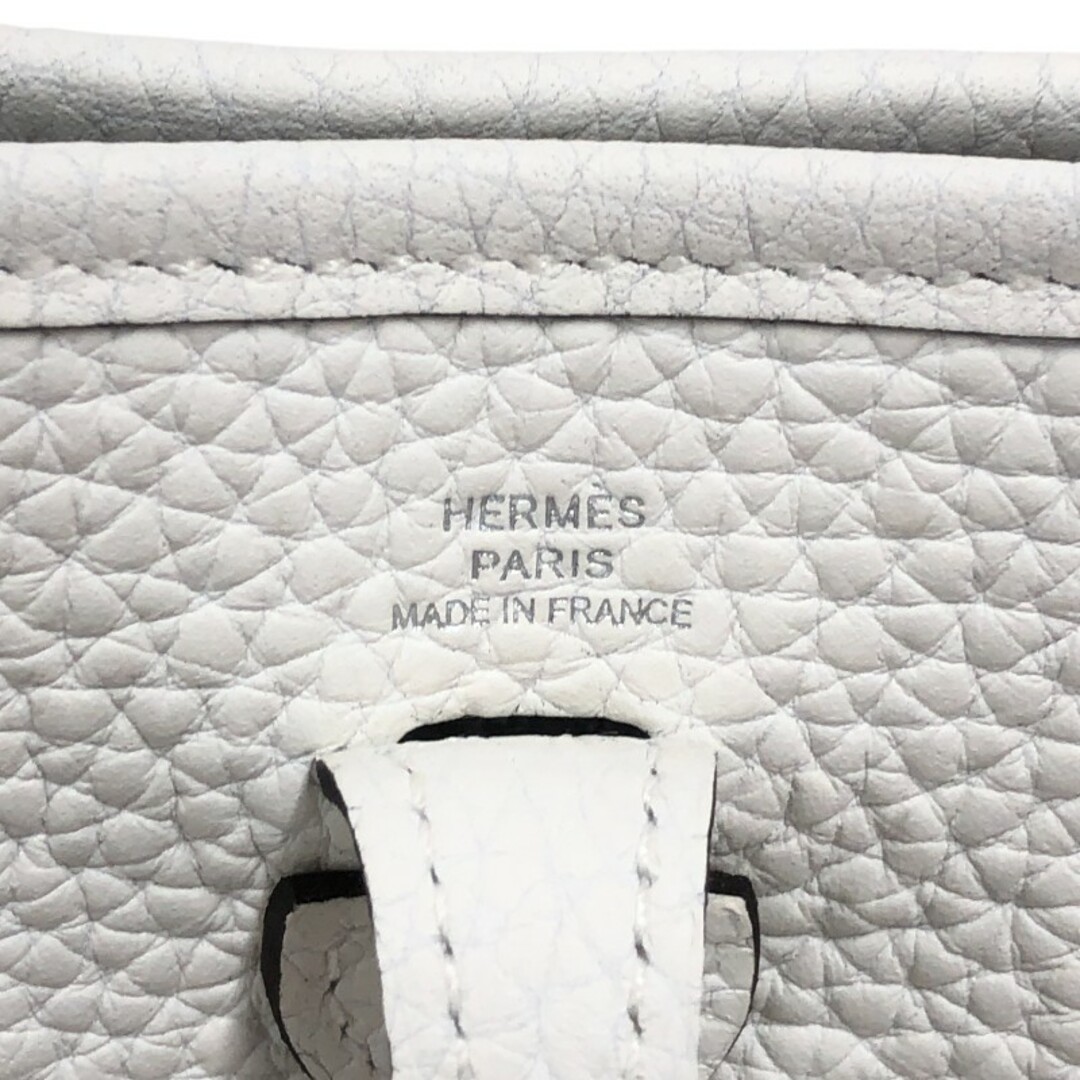 Hermes(エルメス)の　エルメス HERMES エヴリンTPM B刻印 ニューホワイト/SV金具 トリヨンクレマンス レディース ショルダーバッグ レディースのバッグ(ショルダーバッグ)の商品写真