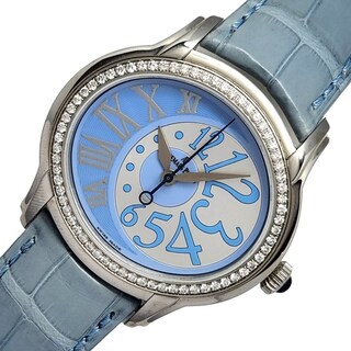 オーデマピゲ(AUDEMARS PIGUET)の　オーデマ・ピゲ AUDEMARS PIGUET ミレネリー 77301ST.ZZ.D33CR.01 ブルー  SS 自動巻き レディース 腕時計(腕時計)