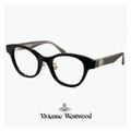 【新品】 ヴィヴィアン ウエストウッド レディース メガネ 40-0014 c03 48mm Vivienne Westwood 眼鏡 女性  40-0014 ボスリントン 型 小顔 小物 黒縁 黒ぶち セル フレーム オーブ