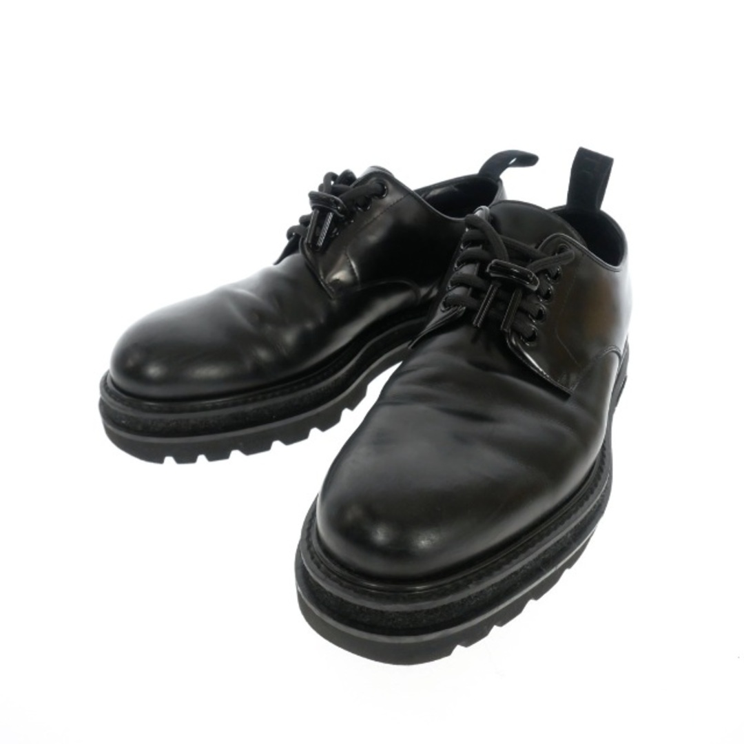 LOUIS VUITTON(ルイヴィトン)のルイヴィトン LVブラックアイスライン モノグラム レザーシューズ 6.5 黒 メンズの靴/シューズ(スリッポン/モカシン)の商品写真