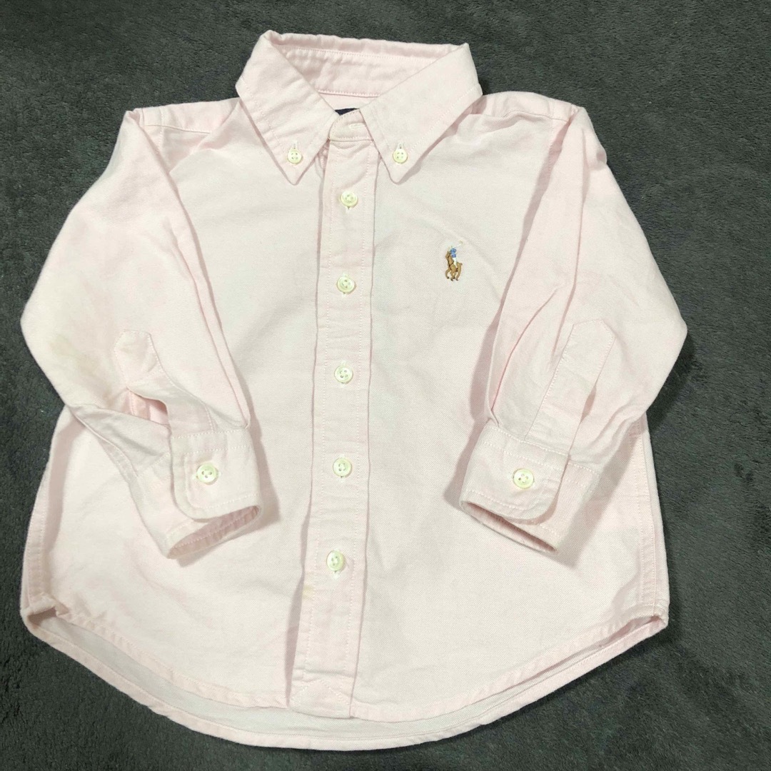 POLO RALPH LAUREN(ポロラルフローレン)のラルフローレン　80サイズ　シャツ キッズ/ベビー/マタニティのベビー服(~85cm)(シャツ/カットソー)の商品写真