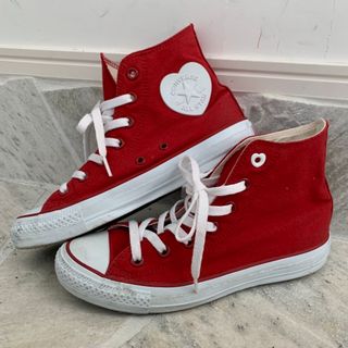 コンバース(CONVERSE)のコンバース オールスター ハイカット ハートパッチ(スニーカー)