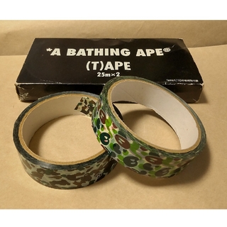 アベイシングエイプ(A BATHING APE)のア　ベイシング　エイプ　テープ　2個　まとめ売り　セット(キャラクターグッズ)