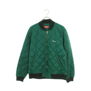 シュプリーム(Supreme)のシュプリーム  16SS  Sequin Patch Quilted Bomber Jacket シークインパッチボンバースパンコールブルゾン メンズ L(ブルゾン)