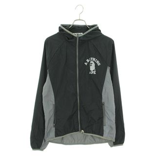 アベイシングエイプ(A BATHING APE)のアベイシングエイプ リフレクティブロゴプリントナイロンブルゾン メンズ M(ブルゾン)