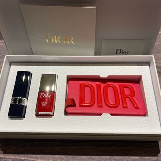 ディオール(Dior)の【新品】DIOR  ラゲージ タグ セット(コフレ/メイクアップセット)