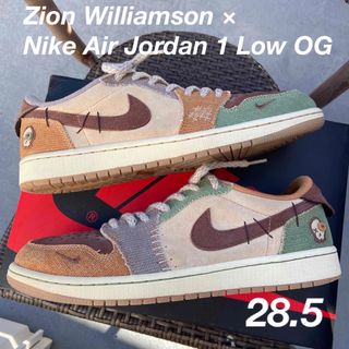 ジョーダン(Jordan Brand（NIKE）)のZion Williamson × Nike AirJordan 1 LowOG(スニーカー)