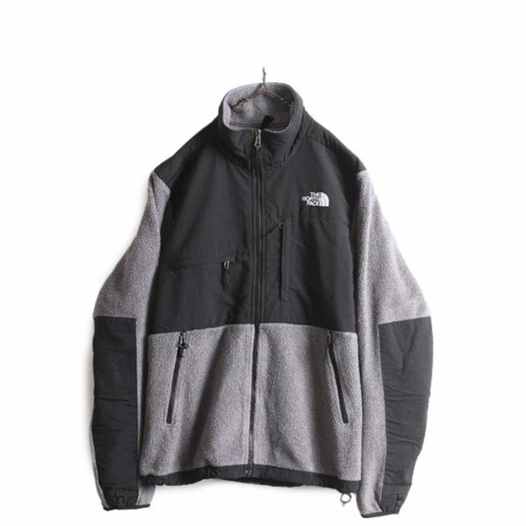 THE NORTH FACE(ザノースフェイス)のノースフェイス デナリ ジャケット メンズ S / The North Face DENALI アウトドア フリース ナイロン ジャンパー ブルゾン 2トーン 黒 灰 メンズのジャケット/アウター(ブルゾン)の商品写真