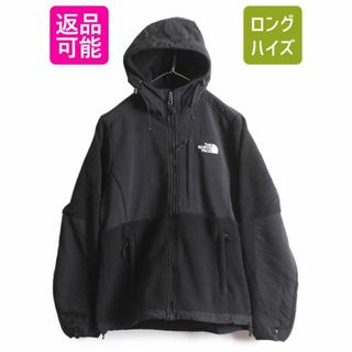 ザノースフェイス(THE NORTH FACE)のノースフェイス フード付き デナリ ジャケット レディース S The North Face Denali フリース パーカー ジャンパー アウトドア ブルゾン 黒(ブルゾン)