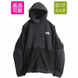 ザノースフェイス(THE NORTH FACE)のノースフェイス フード付き デナリ ジャケット レディース M The North Face Denali フリース パーカー ジャンパー アウトドア ブルゾン 黒(ブルゾン)