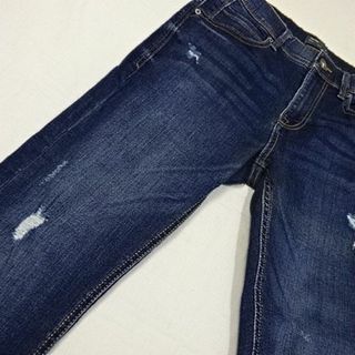 ザラ(ZARA)のZARA☆濃紺ストレッチテーパードデニム☆30☆ウェスト約78cm(デニム/ジーンズ)