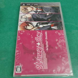 ●送料無料　PSP Starry☆Sky 〜in Spring〜 ポータブル(家庭用ゲームソフト)