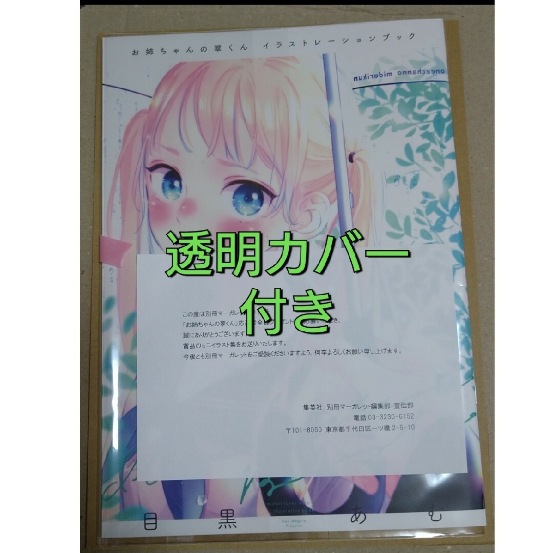 集英社(シュウエイシャ)のお姉ちゃんの翠くん イラスト集 目黒あむ 全員プレゼント 別冊マーガレット エンタメ/ホビーの漫画(少女漫画)の商品写真