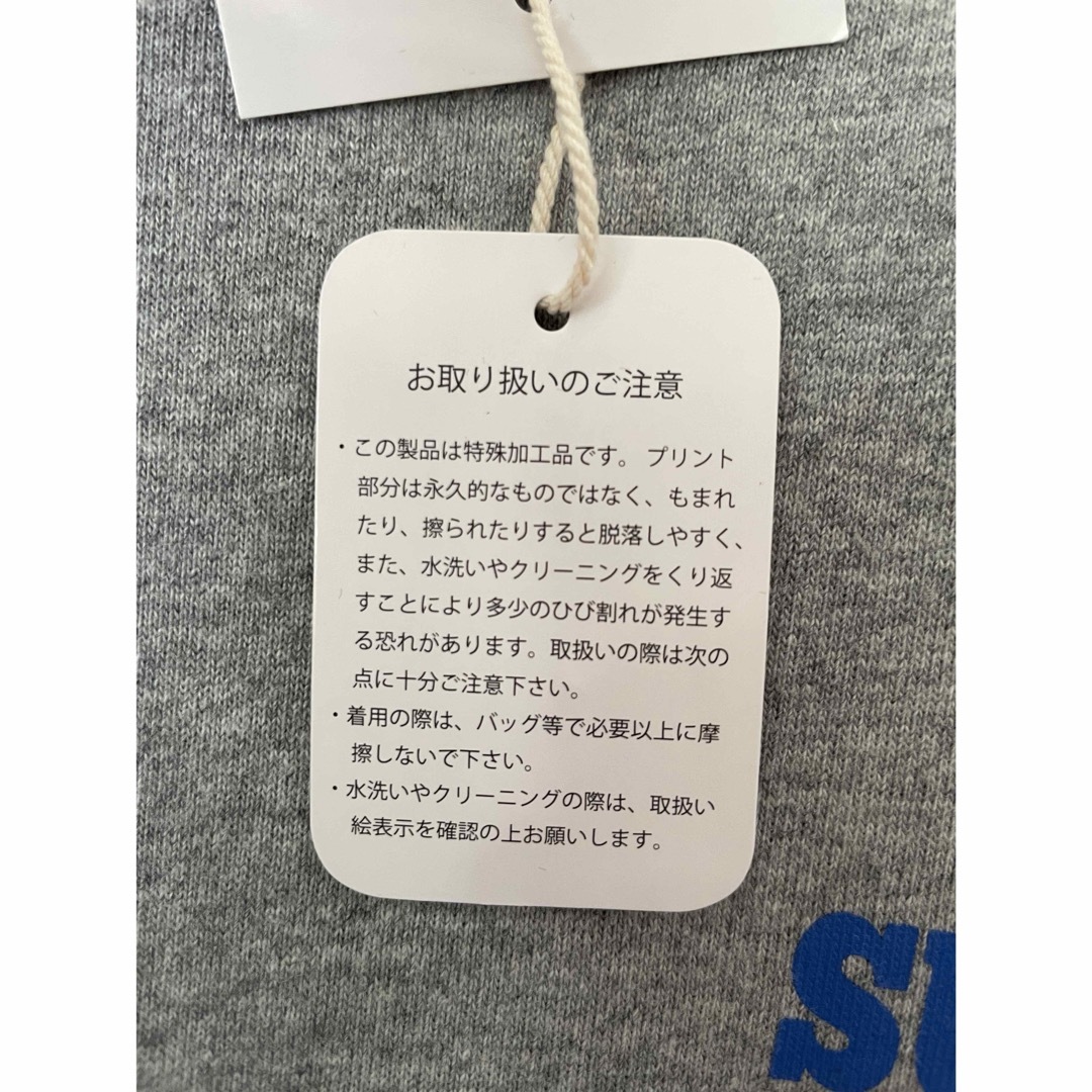 KAHIKO(カヒコ)の(新品)カヒコ　長袖Tシャツ　グレー　バックプリント　L メンズのトップス(Tシャツ/カットソー(七分/長袖))の商品写真