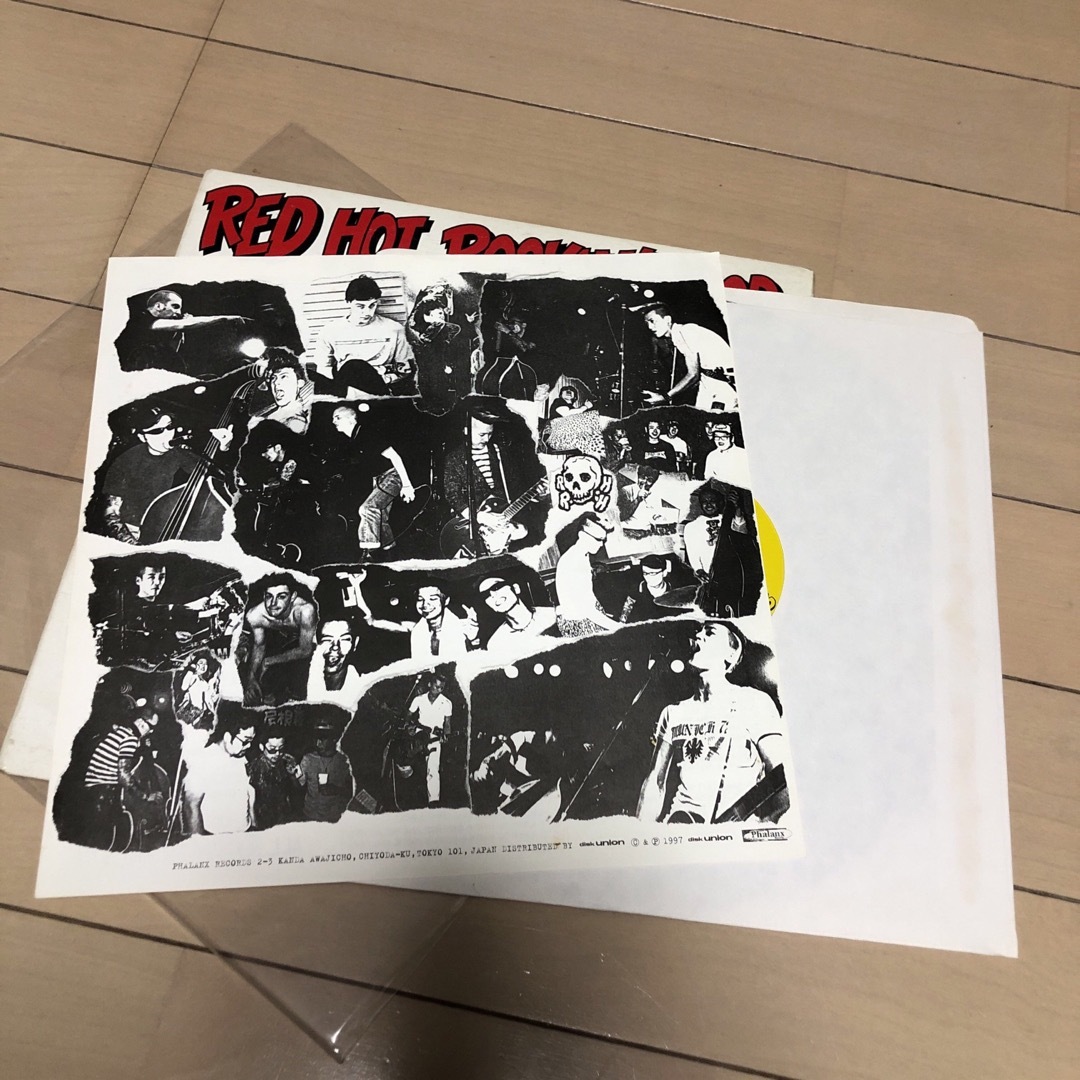 レコードREDHOT ROCKIN'HOOD エンタメ/ホビーのCD(ポップス/ロック(邦楽))の商品写真