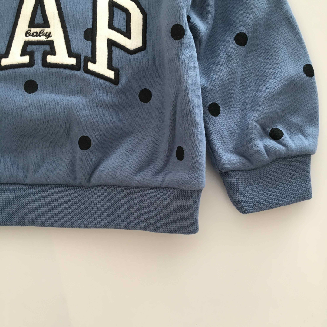 babyGAP(ベビーギャップ)の新品♡baby gap♡スウェット♡セットアップ♡ロゴ♡ドット/ユニクロ/ザラ/ キッズ/ベビー/マタニティのベビー服(~85cm)(トレーナー)の商品写真