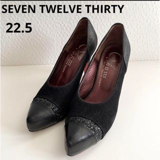 SEVEN TWELVE THIRTY - VII XII XXX ピンヒール パンプス 赤 エナメル ...