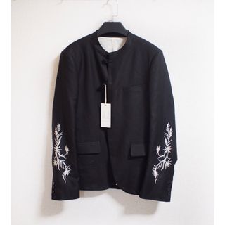 ヨウジヤマモトプールオム(Yohji Yamamoto POUR HOMME)の【MAHITO MOTOYOSHI】2023ss China Jacket(ノーカラージャケット)