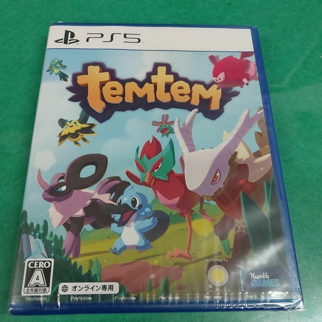 ●送料無料　Temtem(テムテム) 通常版 PS5版 エンタメ/ホビーのゲームソフト/ゲーム機本体(家庭用ゲームソフト)の商品写真