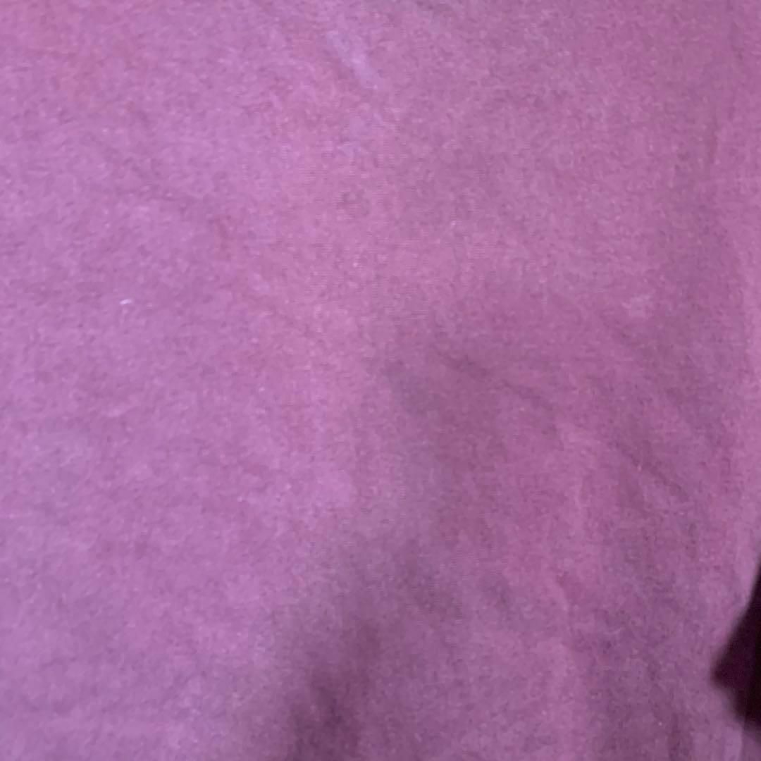 UNIQLO(ユニクロ)のユニクロ UNIQLO️ Tシャツ Lサイズ 七分 メンズ 紫 パープル 無地 メンズのトップス(Tシャツ/カットソー(七分/長袖))の商品写真