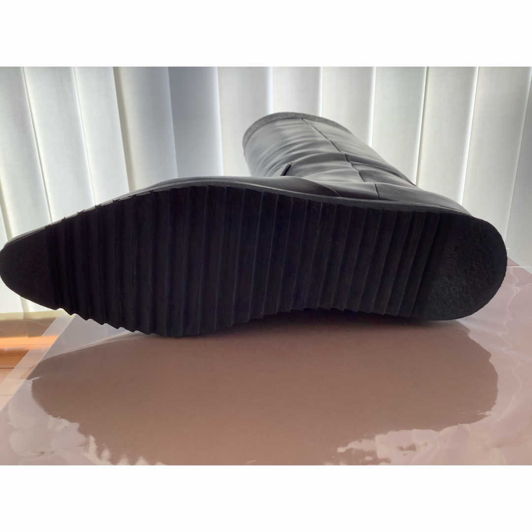CORSO ROMA 9(コルソローマ)のりえもん様専用CORSO ROMA9 ロングブーツ 黒 レディースの靴/シューズ(ブーツ)の商品写真