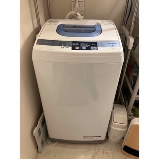 洗濯機日立 8㌔全自動洗濯機 モーター新品 - 洗濯機