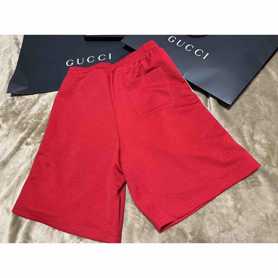 GUCCI - 【正規・新品未使用】GUCCI グッチ ハーフパンツ GG柄 GUCCI - 【正規・新品未使用】GUCCI グッチ ハーフパンツ GG柄