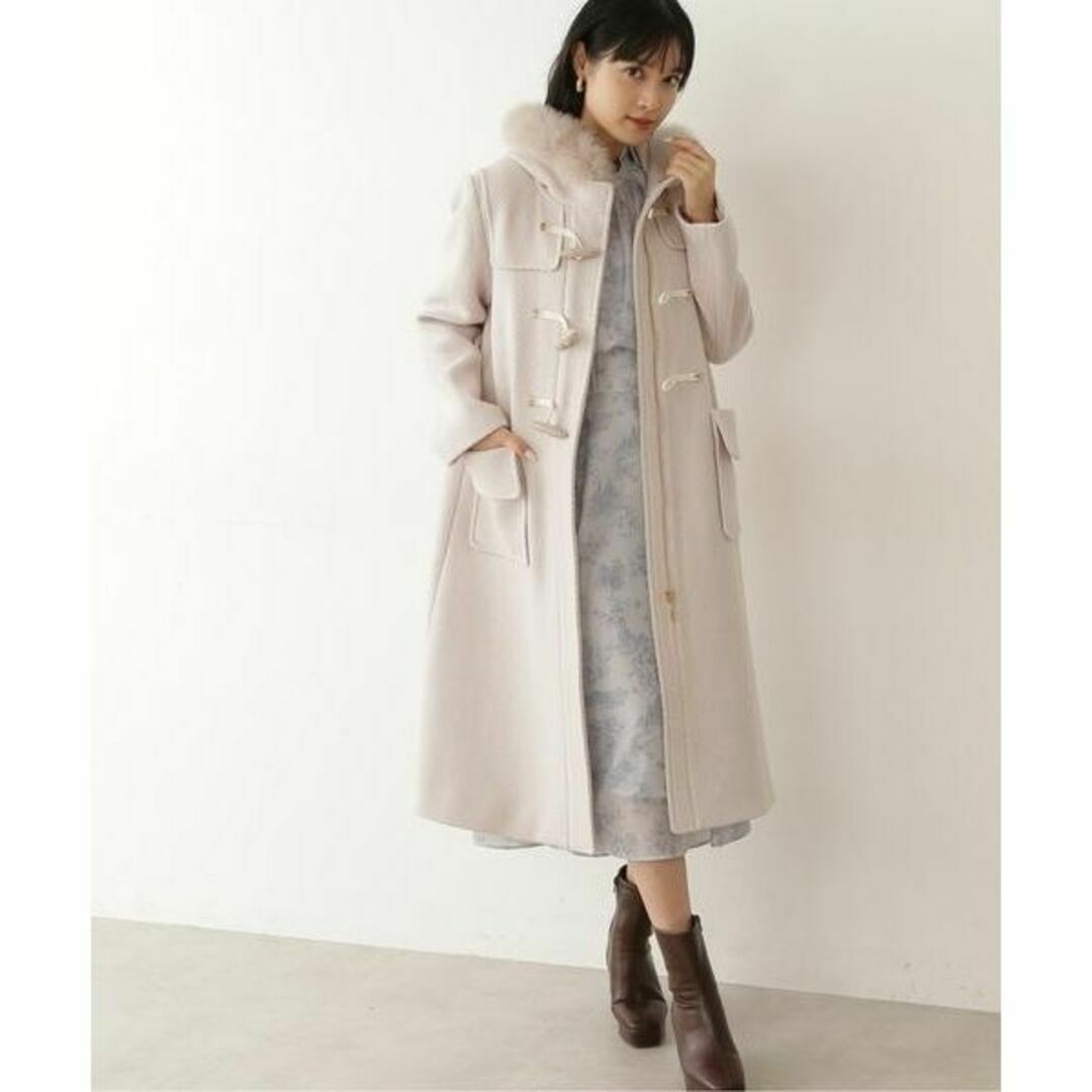 JILLSTUART(ジルスチュアート)のJILL by JILL STUART フロッシーモッサ ダッフルコート S レディースのジャケット/アウター(ダッフルコート)の商品写真