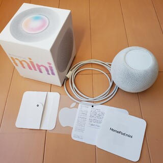 アップル(Apple)のHomePod mini MY5H2J/A ホワイト(スピーカー)