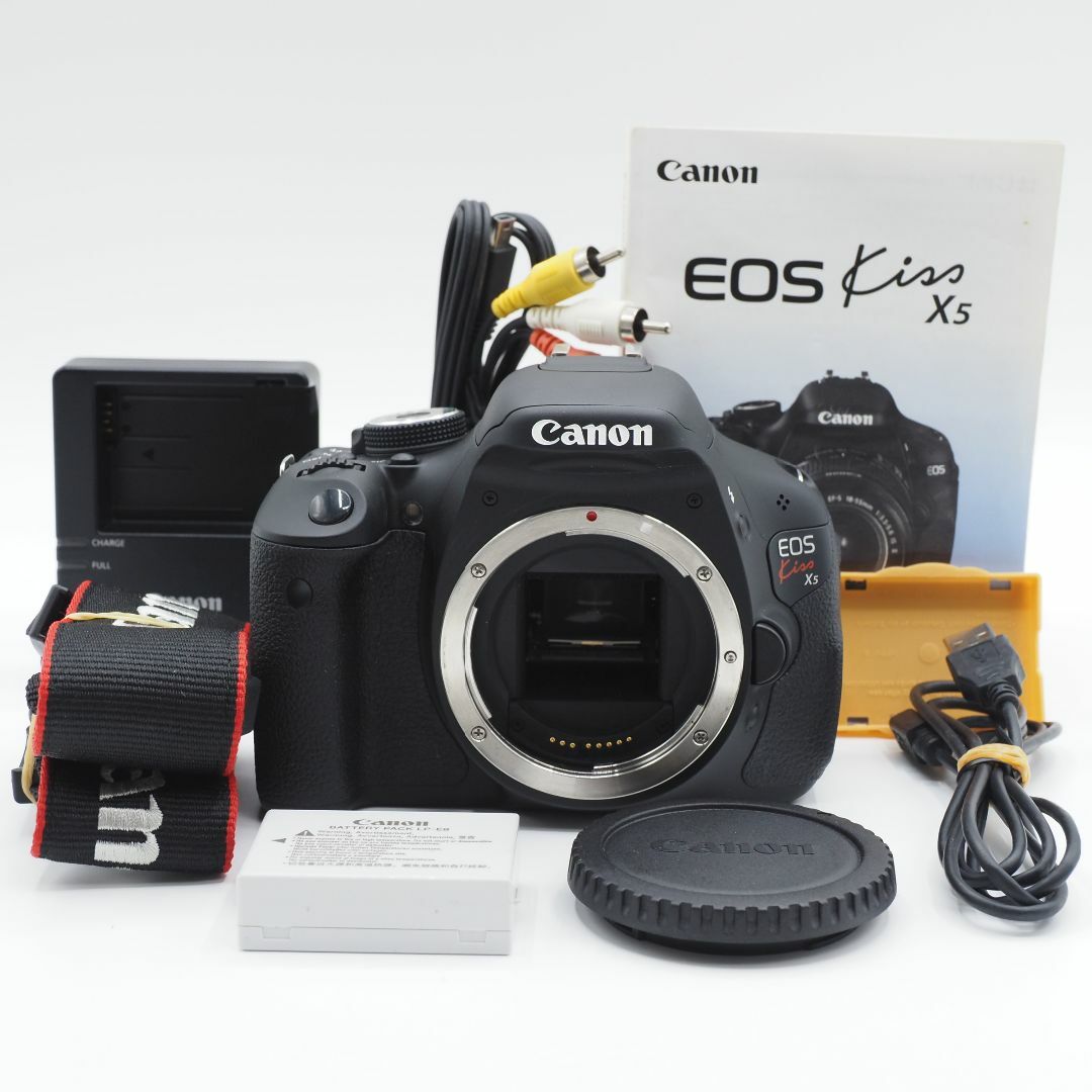 ☆ショット数わずか393回・新品級☆ Canon EOS Kiss X5 ☆ショット数わずか393回・新品級☆ Canon EOS Kiss X5