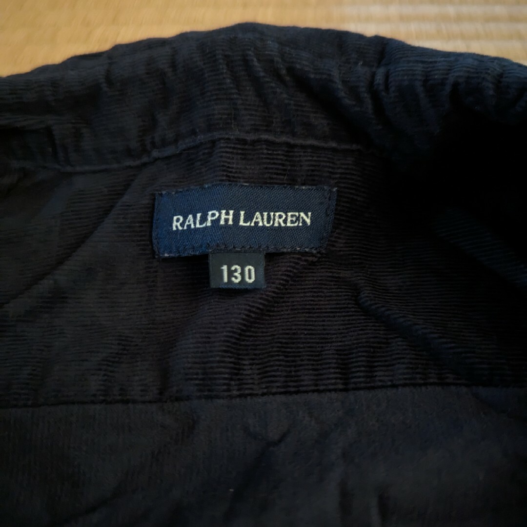 POLO RALPH LAUREN(ポロラルフローレン)のPOLO RALPH LAUREN 130cm 紺 キッズ/ベビー/マタニティのキッズ服女の子用(90cm~)(ブラウス)の商品写真