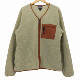 美品 Patagonia パタゴニア サイズ:L 22AW シンチラ フリース ジップ カーディガン Synch Cardigan セコイアレッド(SEQR) トップス アウトドア ブランド【メンズ】