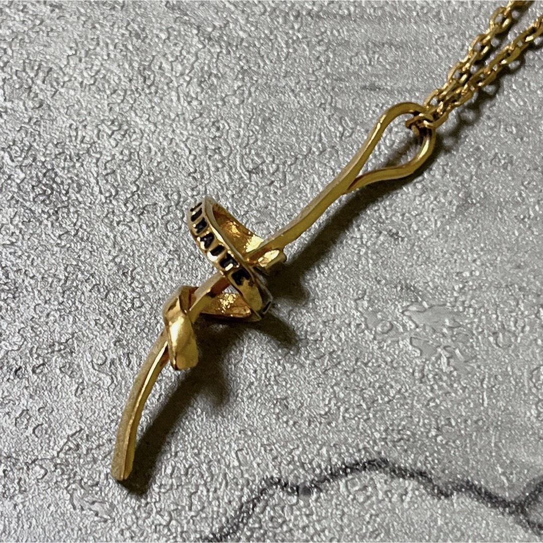 SERGETHORAVAL(セルジュトラヴァル)の美品 SERGE THORAVAL ブルーな気分 18K ゴールド ネックレス レディースのアクセサリー(ネックレス)の商品写真