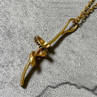 セルジュトラヴァル(SERGETHORAVAL)の美品 SERGE THORAVAL ブルーな気分 18K ゴールド ネックレス(ネックレス)